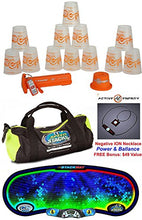 Load image into Gallery viewer, Speed Stacks The Works Custom Combo Set: 12 PRO Series 2 Orange/Clear Si Eun Kim 4&quot; Cups, Cup Keeper, Quick Release Stem, Pro Timer G4, Gen 3 Mat, Gear Bag + Active Energy Necklace $49 Value
