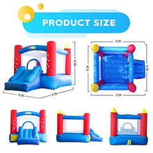 Load image into Gallery viewer, YARD Outdoor Indoor Bounce House Slide w/Heavy Duty Blower for Kids 6207 Extra Thick Material 420D Nylon Jump Castle
