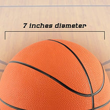 Load image into Gallery viewer, 7&quot; Mini Rubber Youth Basketball - Kids Basketball For Indoor Or Outdoor Playground Hoops - Great Grip - By Edgewood Toys
