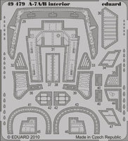 A7A/B Interior Detail Set for HBO (Painted Self Adhesive) 1/48 Eduard