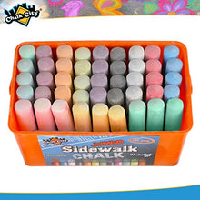 Load image into Gallery viewer, Chalk City Sidewalk Chalk, 52 Count, 12 Colors, Jumbo Chalk, Non-Toxic, Washable, Art Set

