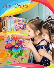 Load image into Gallery viewer, Gojmzo Toys for 3 4 5 6 Year Old Girls, Preschool Activities Christmas &amp; Birthday Gifts for Toddlers and Kids Flower Garden Building Toys 51 PCS
