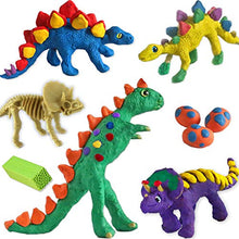 Load image into Gallery viewer, Gift for 5-8 Years Old Kids Dinosaur Crafts and Leather Kids Tool Belt Indoor Activities Bundles for Girls and Boys Age 6+ Dino Fans and Young Builders
