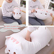 Load image into Gallery viewer, AIXINI 23.6 inch Cute Elephant Plush Stuffed Animal Cylindrical Body Pillow,Super Soft Cartoon Hugging Toy Gifts for Bedding, Kids Sleeping Kawaii Pillow
