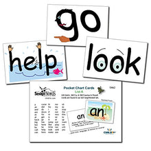 Load image into Gallery viewer, SnapWords List A Pocket Chart Cards - Sight Words

