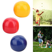 Load image into Gallery viewer, Juggling Balls Set, Indoor Sports Ball Ball Made of PU Leather with mesh Bag, 3 Pieces Juggling Ball Set Creative Funny Educational Juggling Balls idea
