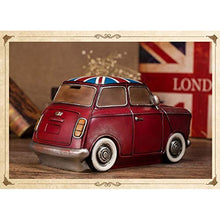 Load image into Gallery viewer, Teri Piggy Bank British Retro Nostalgia Piggy Bank Cars Adult Creativity Large Home Ornaments Classic Vintage Birthday Gift for Kids Savings Jar (Size : 713in)
