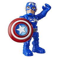 Playskool Heroes Super Hero Adventures Mega Mini Captain America Figure