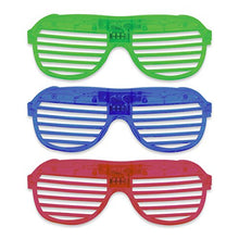 Load image into Gallery viewer, Kipp Brothers Light-Up Hip Hop Glasses (Per Dozen)
