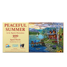 Load image into Gallery viewer, SUNSOUT INC Peaceful Summer 300 pc Jigsaw Puzzle
