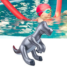 Load image into Gallery viewer, Zerodis Inflatable Dinosaur Pool Toy Simulation Animal Model Children Party Summer PVC Baby Educational Toys(29.5in)(Tyrannosaurus)
