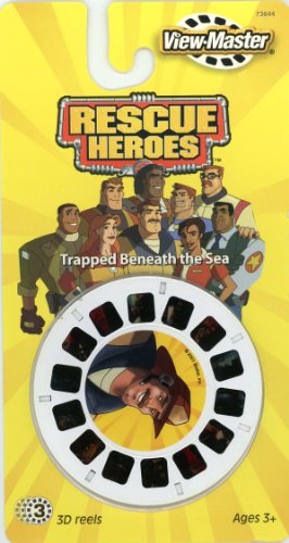 View Master 3D Reels Rescue Heroes Trapped Beneath the Sea