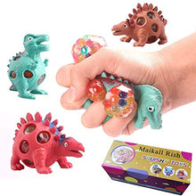 Load image into Gallery viewer, Vent Stress Balls 3 PCS Dinosaur Squeeze Fidget Toys Balls Sensory Relieves Stress Squeeze Balls for ADHD Fidget Autism Work Pressure Release Toy(Boxed)
