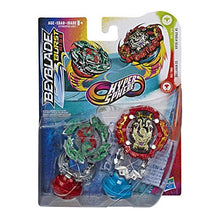 Load image into Gallery viewer, BEYBLADE Burst Rise Hypersphere Dual Pack Viper Hydrax H5 and Dullahan D5 -- 1 Left-Spin and 1 Right-Spin Battling Top Toy, Ages 8 and Up
