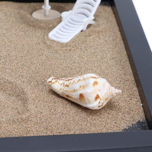 Load image into Gallery viewer, FASJ Meditation Sand Table, Zen Garden Sand Table Miniature Landscape Decoration Ocean Beach Desktop Decor Meditation Zen Gifts Zen Garden Kit for Home and Office
