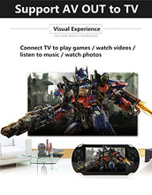 Load image into Gallery viewer, CZT 4.3 inch 8GB Double Joystick Handheld Game Console Build in 2000 Games Video Game Console Support Arcade/CPS/FC/SFC/GB/GBC/GBA/SMC/SMD/SEGA Games MP4 Player (Black)
