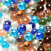 Shellkingdom Glass Marbles,Colorful Cat Eyes Glass Marbles for Kids for Toy/Game/Play/Fish/Plant Decoration 100 pcs