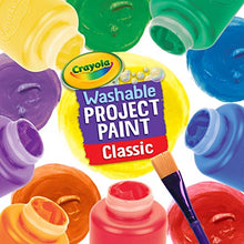 Load image into Gallery viewer, Crayola Washable Sidewalk Chalk Set, Outdoor Toy, Gift for Kids, 72 Count [Amazon Exclusive] &amp; Washable Kids Paint, 6 Count, Painting Supplies, Gift, Assorted
