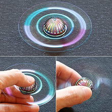 Load image into Gallery viewer, Golden Magical Fidget Spinners Metal, Fidget Spinner Gifts for Adults and Kids, Stainless Steel Finger Hand Spinner Desk Toy, Anti Stress Anxiety Relief Figets Toy, Cool Small Gadget Stress Toys
