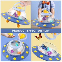 Load image into Gallery viewer, VOSAREA Magnifying Bug Viewer Box Insect Observation Box Bug Container Insect Microscope Magnifying Loupe Critter Insect Box for Kid Insect Observation
