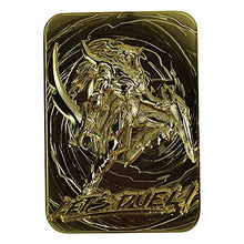 Load image into Gallery viewer, Fanattik KON-YGO25G Yu-Gi-Oh-Limited Edition 24K Gold Plated Collectible Black Luster Soldier
