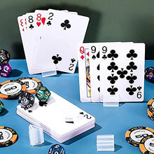 Load image into Gallery viewer, Dong Huang 50pcs Clear Game Card Stands Plastic Game Piece Holder for DIY Board Game Party Favor
