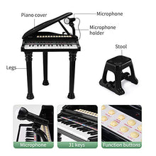 Load image into Gallery viewer, Love&amp;Mini Piano Toy Keyboard 31 Keys for Toddler 3 4 5 Years Old - Birthday Gift Music Instruments with Stool Electronic Keyboard Toy for Baby
