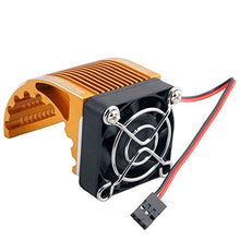 Load image into Gallery viewer, RC Gold 42mm Alum Heat Sink DC5V Fan Cooling For HSP Engine Motor 4274 4268 1515
