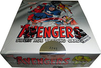 Marvel Avengers Silver Age Factory Sealed Trading Card Box of 24 Packs