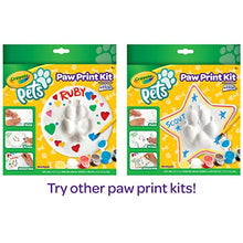 Load image into Gallery viewer, Crayola Pets Paw Print Keepsake Kit, Moon Craft Kit, Gifts for Pet Lovers
