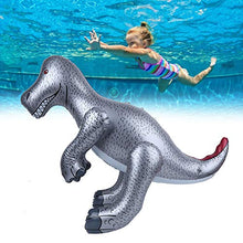 Load image into Gallery viewer, Zerodis Inflatable Dinosaur Pool Toy Simulation Animal Model Children Party Summer PVC Baby Educational Toys(29.5in)(Tyrannosaurus)
