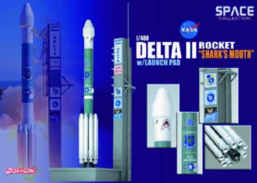 Dragon Models 1/400 Delta II Rocket USAF GPS-IIR-16