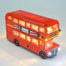 Load image into Gallery viewer, T-Club Led Light Kit Set for Lego 10258 Creator Expert London Bus - Lighting Kit Compatible with Lego 10258 Building Blocks (Not Include Lego Model)

