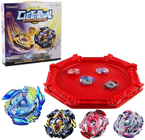 Bey Burst Battle Blade Metal Fusion Evolution Attack Set with and Star Storm Battle Set and Arena Included