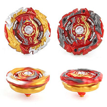 Load image into Gallery viewer, 6 Pieces Hiash Bey Battle Gyro Burst Metal Fusion Attack Set,Birthday Party Best Toys Gifts for Boys Kids Children Age 8+,High Performance Battling Top Burst Battle Toys Set
