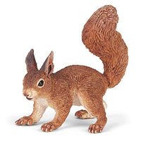 Papo -hand-painted - figurine -Wild animal kingdom - Squirrel -50255 -Collectible - For Children - Suitable for Boys and Girls- From 3 years old