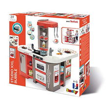 Load image into Gallery viewer, Smoby - Tefal Studio Bubble XXL Kitchen  Kitchen in Extravagant Angle Shape, with Sound, for Children Aged 3 Years and Over, with Lots of Accessories, red
