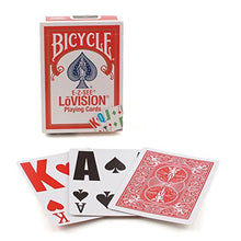 Load image into Gallery viewer, Bicycle Lo Vision Playing Cards (Pack of 2)
