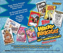 Load image into Gallery viewer, 2017 Topps Wacky Packages 50th Anniversary Stickers Cards Hobby COLLECTOR Box
