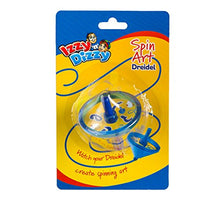 Load image into Gallery viewer, Izzy &#39;n&#39; Dizzy Spiral Dreidel Marker - Spin Art Draidel Draws as it Spins - Hanukkah Arts and Crafts - Gifts and Games
