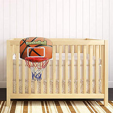 Load image into Gallery viewer, Wall Mounted Basketball Hoop Cabinet Mini Over The Door &amp; Mount Indoor Hoops for Home/Office Game Kids Adults Backboard System (Color : 2 Balls, Size : Small)
