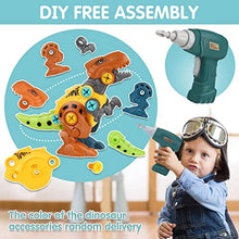 Load image into Gallery viewer, Dreamon Take Apart Dinosaur Toys for Kids 5-7 - Dino Building Toy Set for Boys and Girls with Electric Drill Storage Box - Construction Play Kit Stem Learning Gifts for Kids
