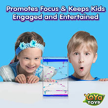 Load image into Gallery viewer, YoYa Toys Liquimo Liquid Zig Zag Motion Bubbler for Kids and Adults - Satisfying Sensory Toys for Calming Stress and Anxiety Relief - Fidget Dropping Toy Can Be Used As Colorful Office Desk Toy Timer
