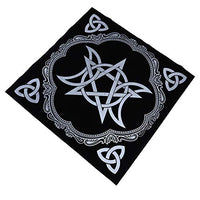 NUOBESTY Altar Tarot Card Cloth Tablecloth Astrology Tarot Divination Cards Table Party Games Tapestry Star