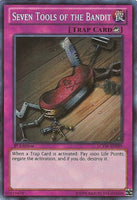 Yu-Gi-Oh! - Seven Tools of the Bandit (LCYW-EN089) - Legendary Collection 3: Yugi's World - 1st Edition - Secret Rare
