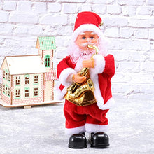 Load image into Gallery viewer, jojofuny Dancing Santa Claus Christmas Santa Claus Toy Singing Dancing Electric Toy Xmas Musical Toy Table Centerpieces Decoration Kids Children Toys Dancing Santa
