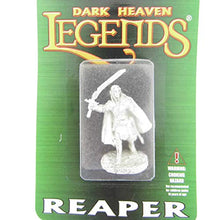 Load image into Gallery viewer, Reaper Miniatures Rath Nashanneth, Dark Elf #02506 Dark Heaven Unpainted Metal
