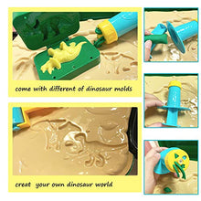 Load image into Gallery viewer, Deardeer Play Dough Dinosaur Set Clay Dino World Pretend Play Toy Dough and Moulds in a Portable Case with Wheels for Kids - 26PCS

