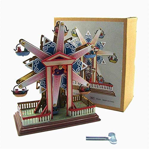 Retro Toys Tin Toys Wind-Up Toys Home Decoration Novelty Gift Ferris Wheel Adult Collection