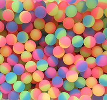 Load image into Gallery viewer, 6 ICY Frosted NEON Super HIGH Bounce Balls HI Bouncy Superball CAT Toy 27MM 1&quot;
